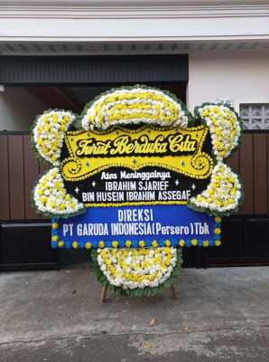Papan Bunga Duka di Tawangmas